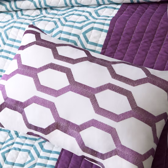 Hermosas colchas y edredones con estampado floral para decoración del hogar