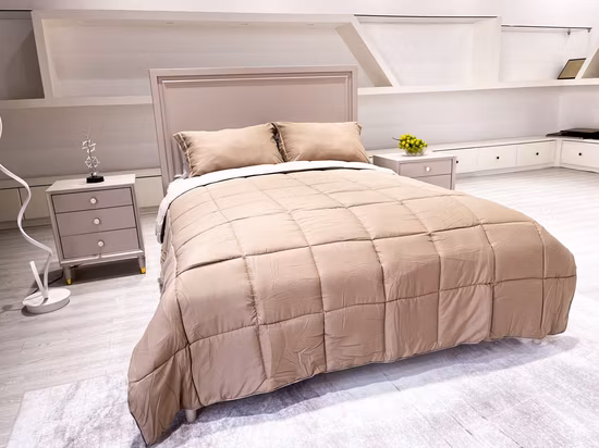 Manta acolchada de viscosa de bambú Lyocell, funda de tela para acampar, edredón de algodón Jacquard Katha