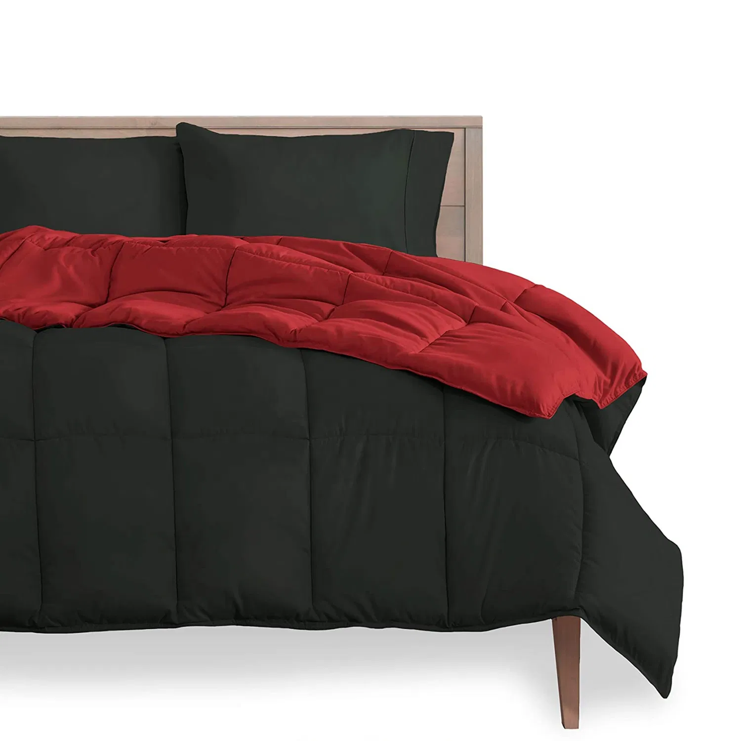 Microfibra personalizada que rellena el edredón 100% blanco gigante del invierno del hotel del tejido de poliéster